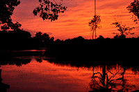 Sylvan Lake Red Sunset  DSC_1980