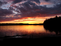My first Deer Lake Sunset IMG_0949